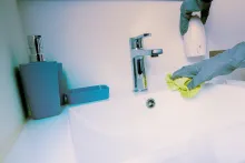 bathroom cleaning